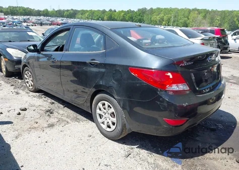 2013 Hyundai Accent Gls из США, поврежденный, VIN KMHCT4AE2DU339780